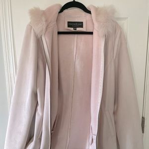 COPY - Pink Faux Fur Coat
